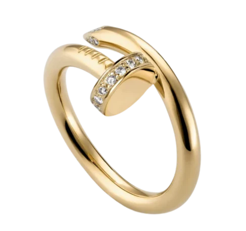 NAIL DELUXE RING | GOLD