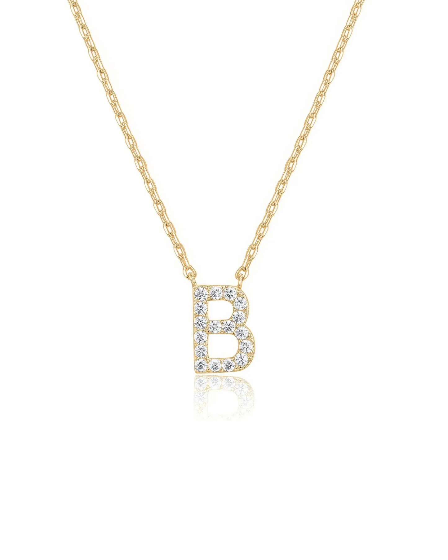 LETTER NECKLACE | GOLD