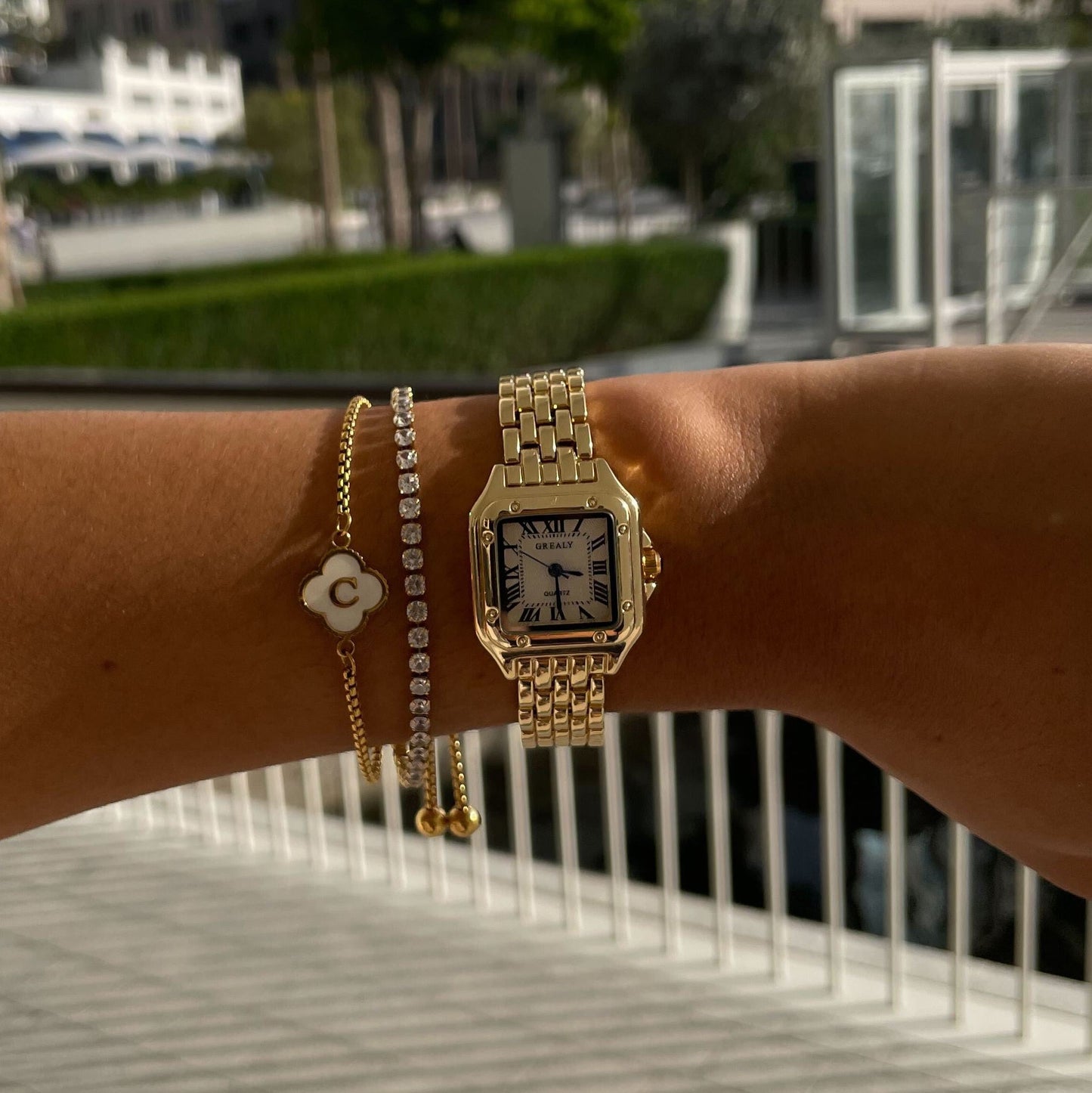 LUXURY PALERMO WATCH | GOLD/SILVER