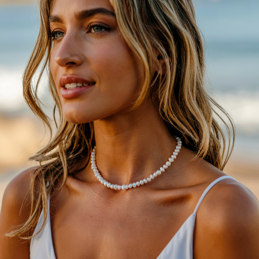 Natural Pearl Choker