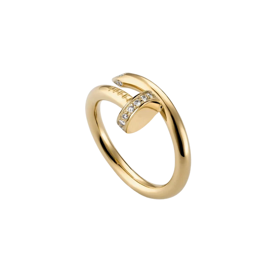 NAIL DELUXE RING | GOLD